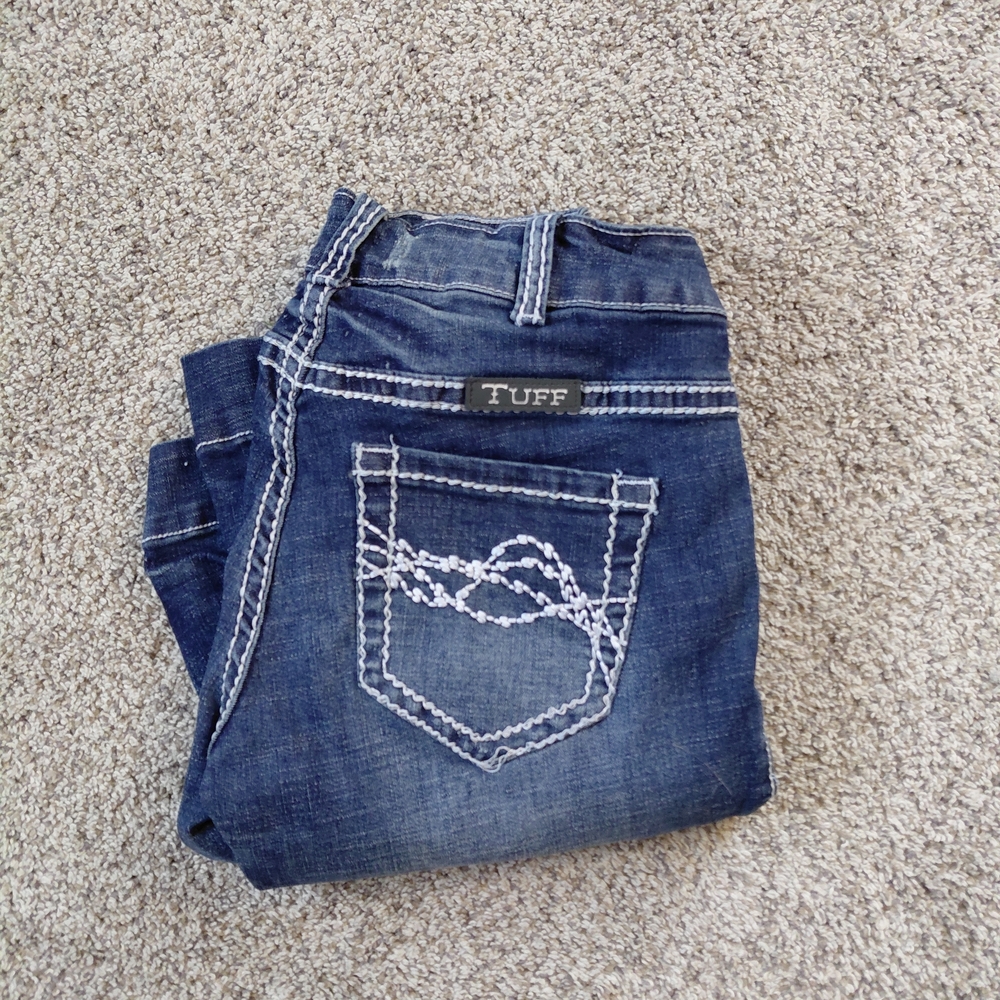 Cowgirl Tuff Women's Boot Cut Jeans - Blue